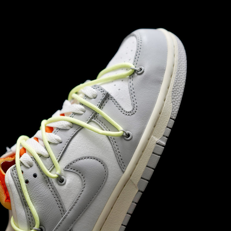 EI -OW x Dunk (NO.43) green shoelace orange buckle