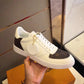 EI -LUV Rivoli Low Brown White Sneaker