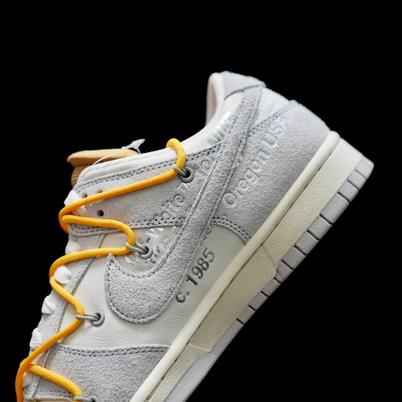 EI -OW x Dunk (NO.39) yellow shoelace brown buckle