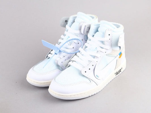 EI -OW x AJ1 Pure White