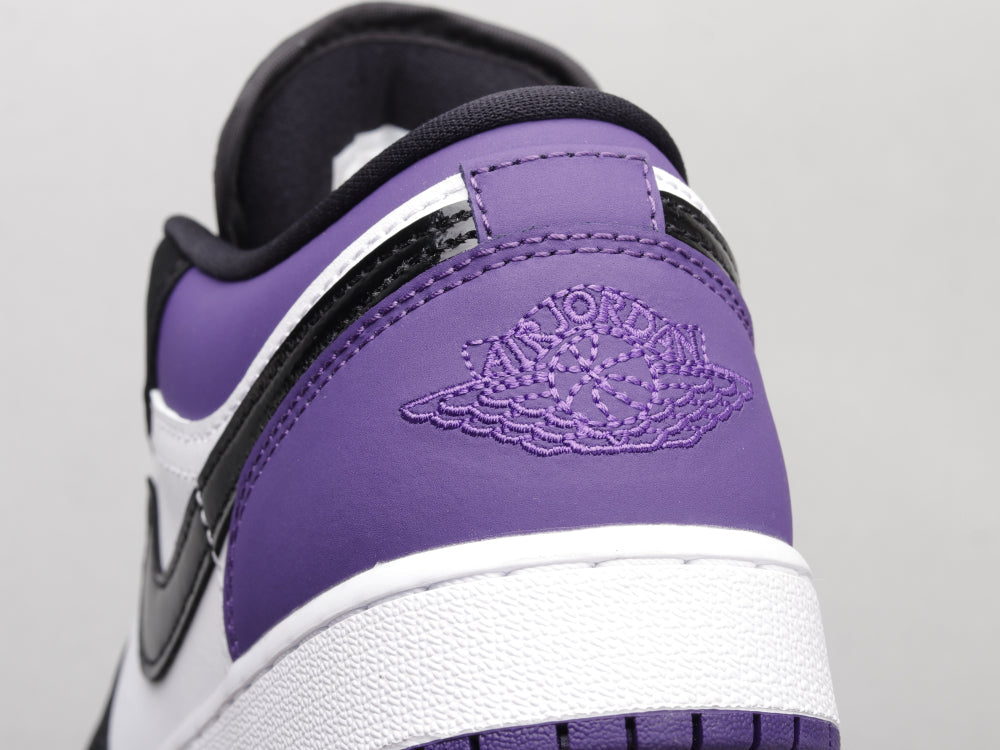 EI -AJ1 Black and purple toes