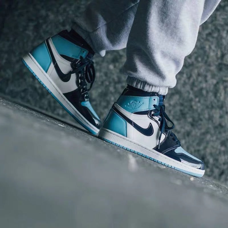 EI -AJ1 North Carolina Patent Leather