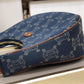 CE Ava Bag In Triomphe Canvas XL Denim For Women 9in/23cm