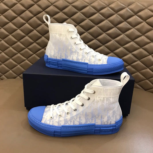 EI -DIR B23 Oblique Gradient Blue  HIGH-TOP SNEAKER