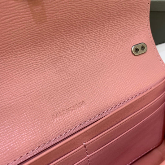 Balen Gossip Small On Chain Shoulder Bag Light Pink, For Women,  Bags 7.4in/19cm