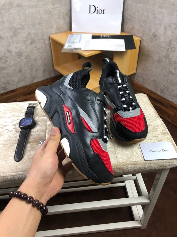 EI -DIR B22 Black And Red Sneaker