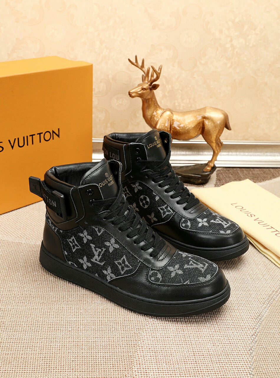 EI -LUV Bombox Boot Black Sneaker