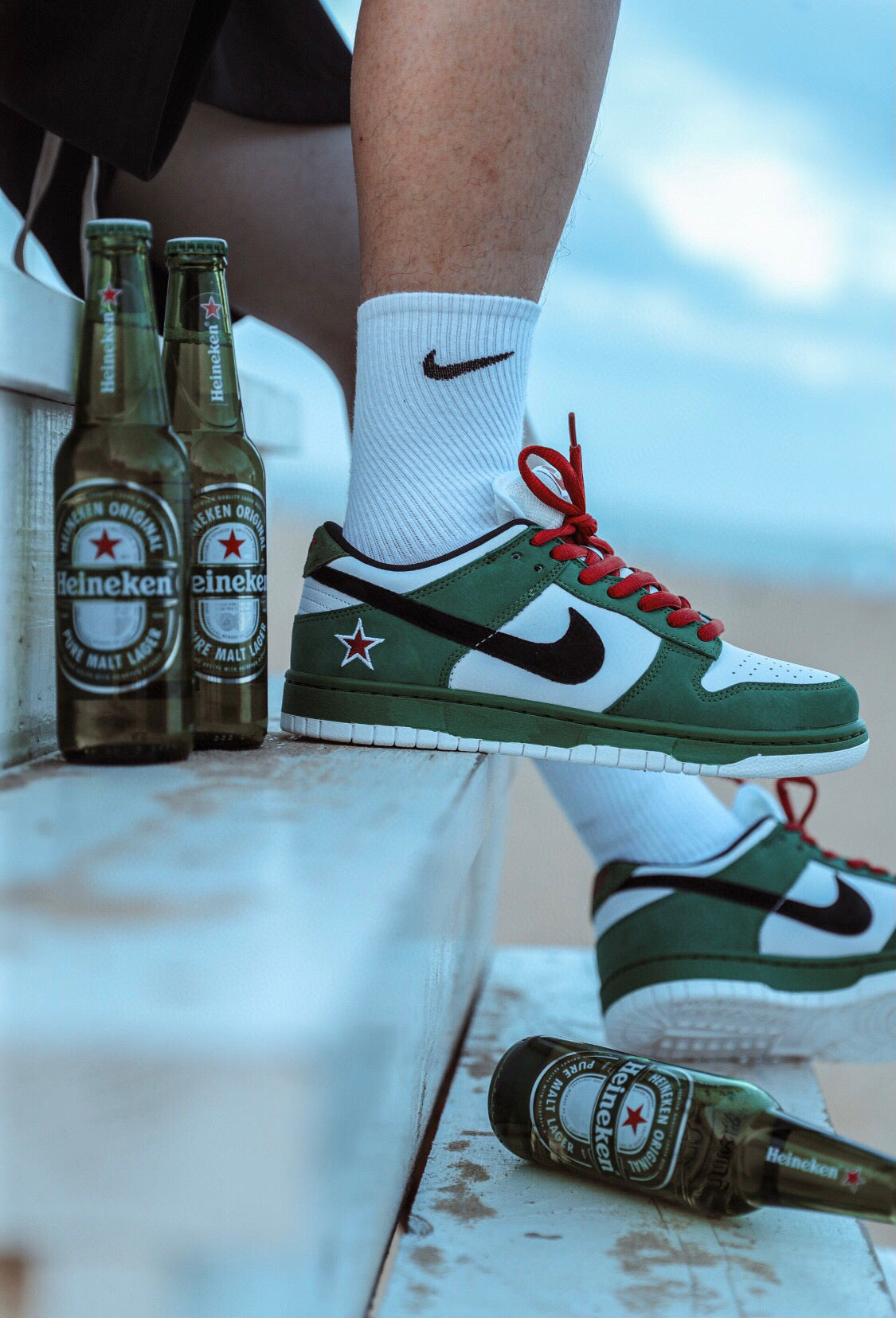 EI -NKE Heineken White Green