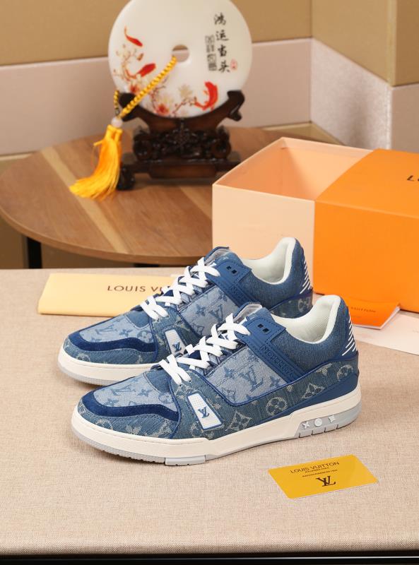 EI -LUV SurfaCE In CEnogram Blue Sneaker