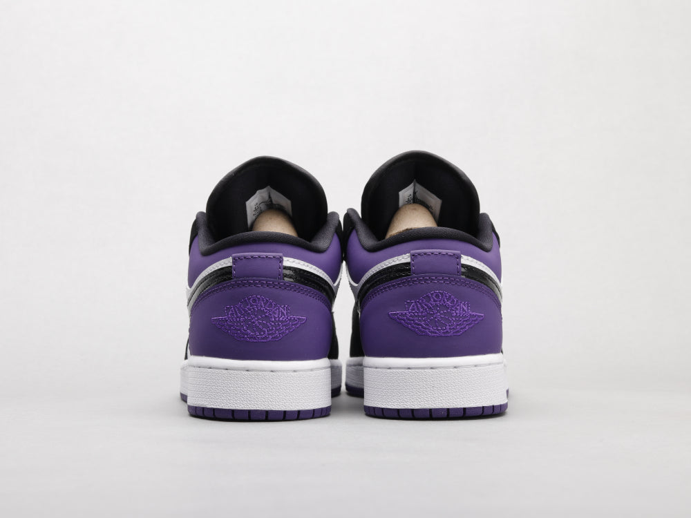 EI -AJ1 Black and purple toes