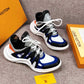 EI -LUV Archlight Blue White Black Sneaker