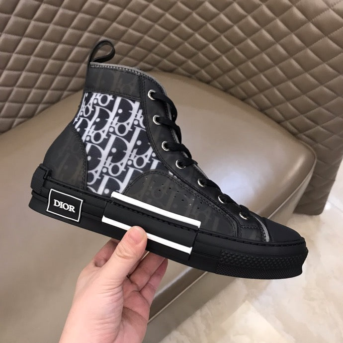 EI -DIR B23 Black HIGH-TOP SNEAKER