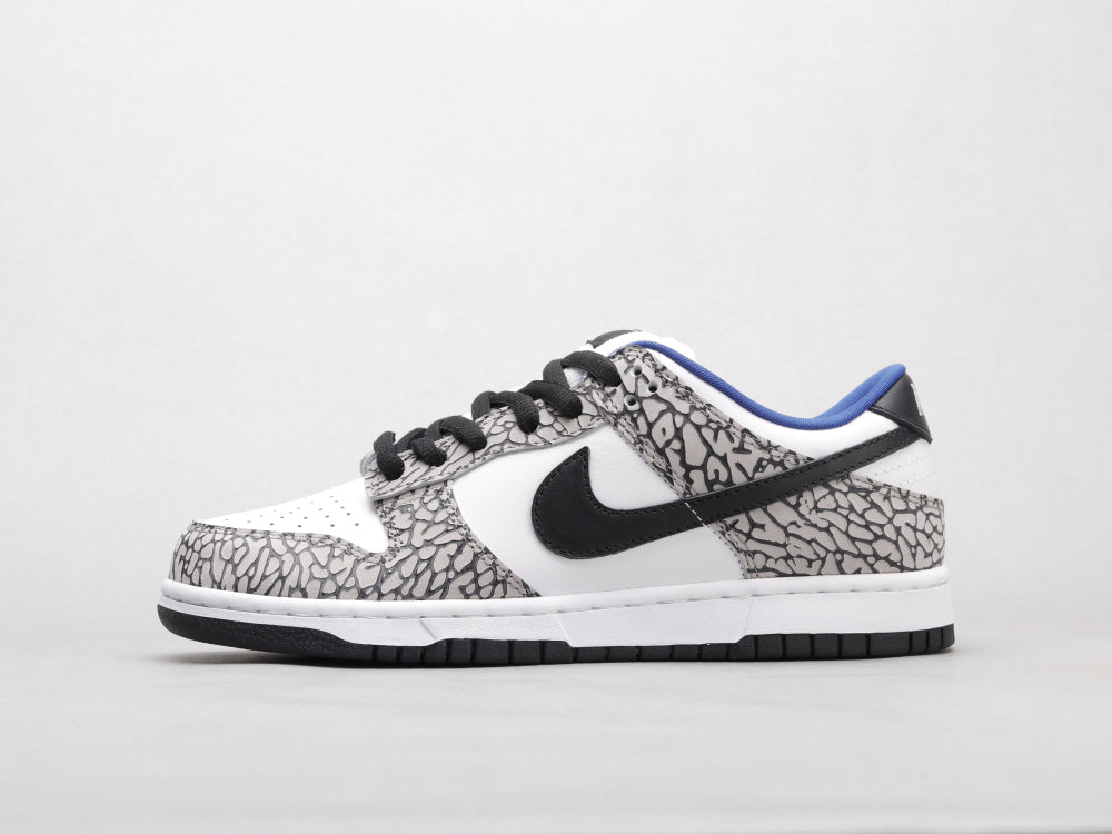 EI -"NKE Dunk SB Low Sup White Cement"