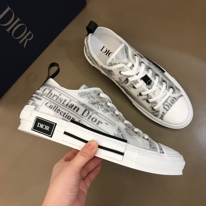 EI -DIR B23 Newspaper LOW-TOP SNEAKER