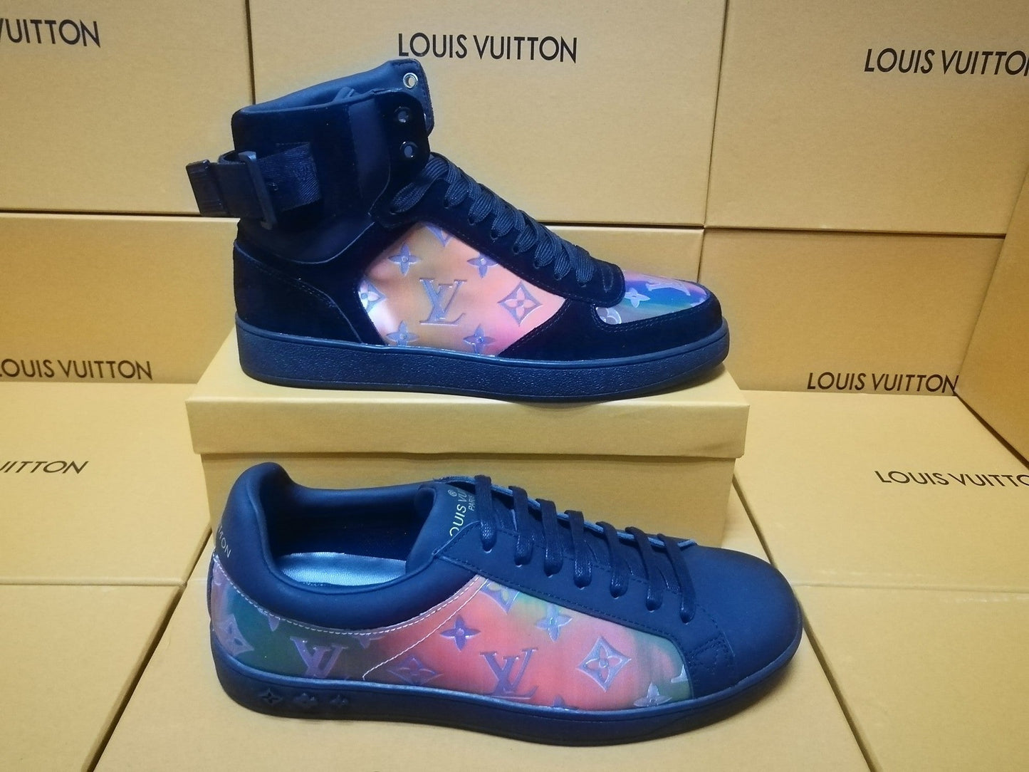 EI -Luv Rivoli Blue Sneaker