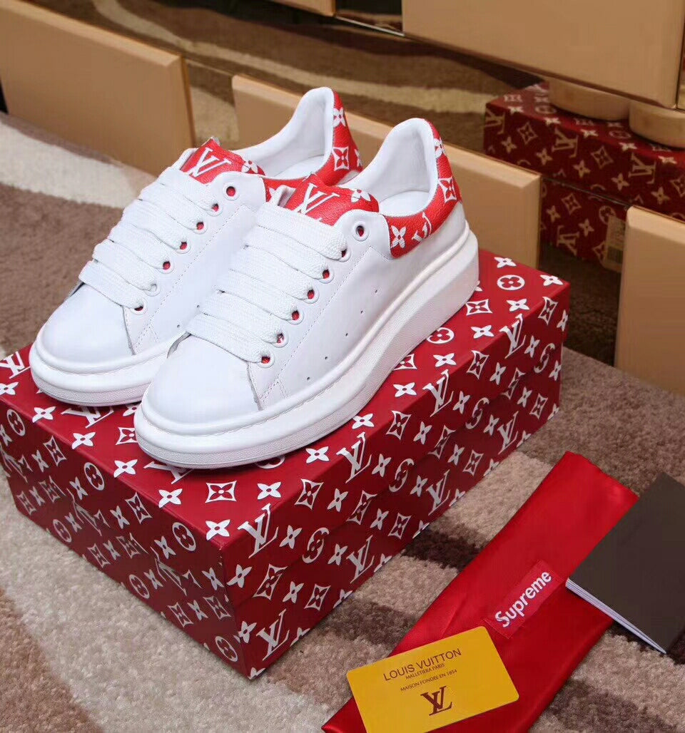 EI -LUV AC Sup Red White Sneaker