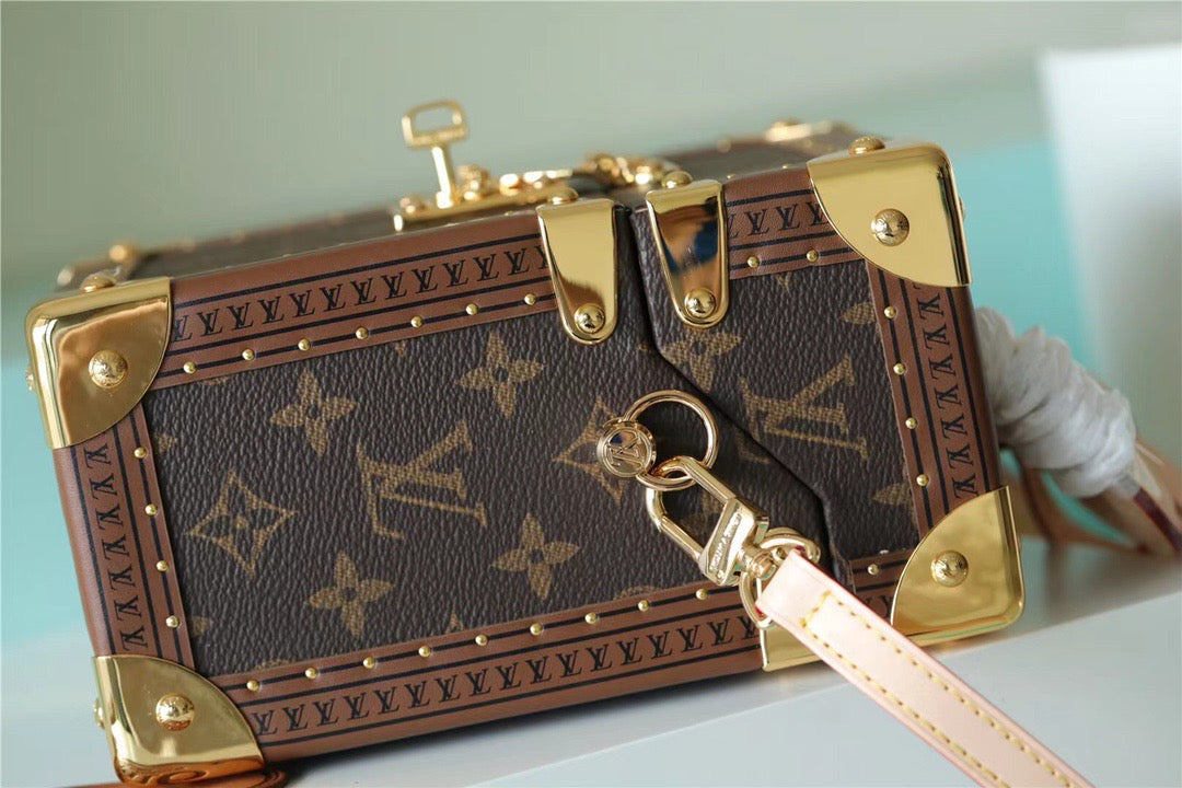LV Camera Box Monogram Canvas By Nicolas Ghesquiere For Women,  Shoulder And Crossbody Bags 21.5cm/8.5in LV 