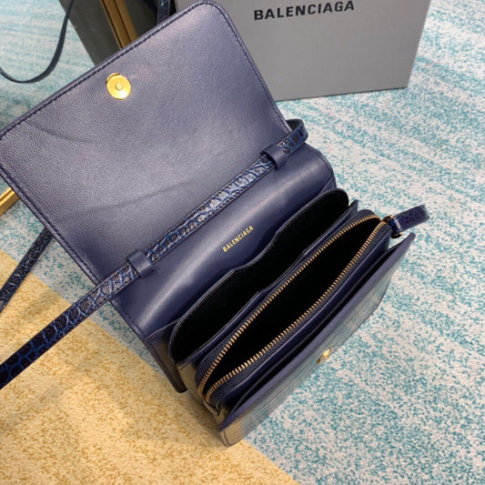 Balen Bolso Bandolera B In Dark Blue , For Women,  Bags 7in/18cm