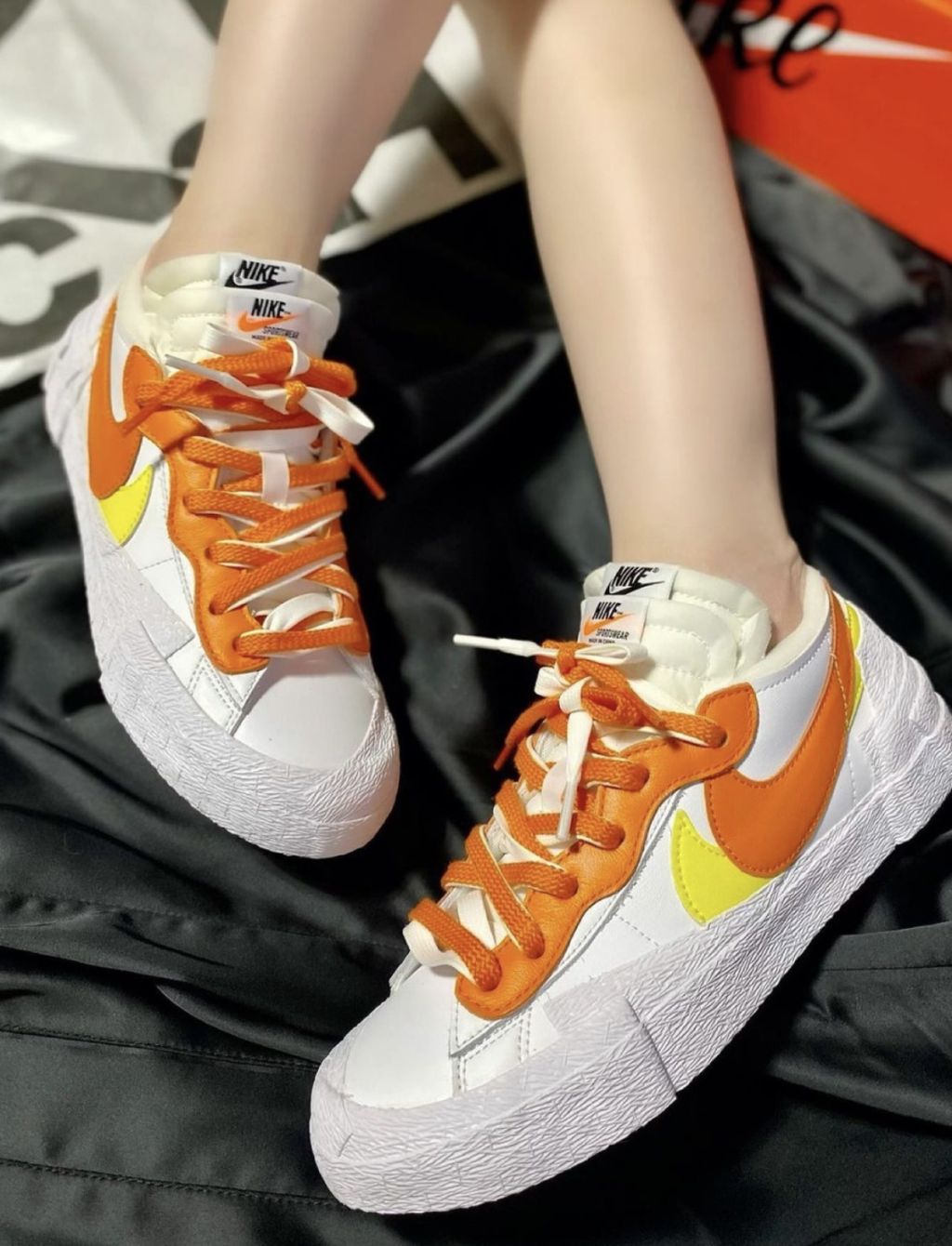 EI -Sacai x Blazer Low