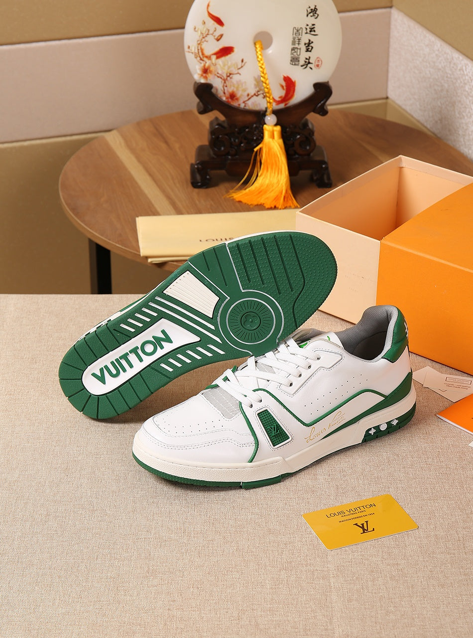 EI -LUV Traners Vert Green Sneaker