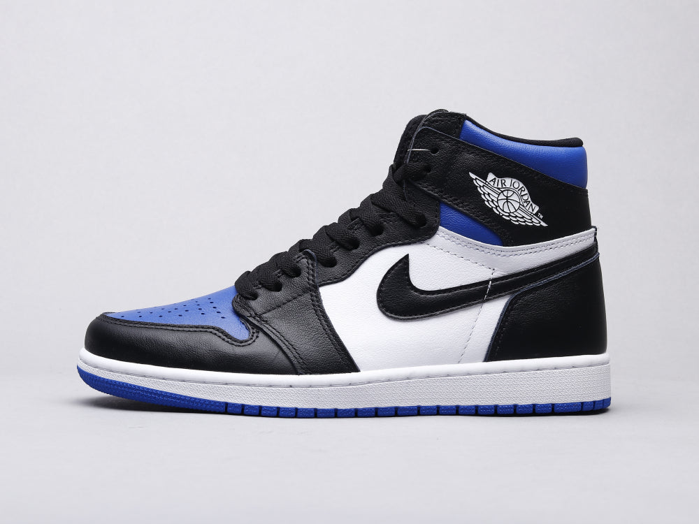 EI -AJ1 black and blue toe