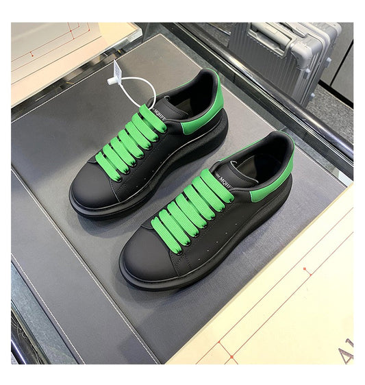 Alexander McQueen Oversized Sneaker Black/Green For Men