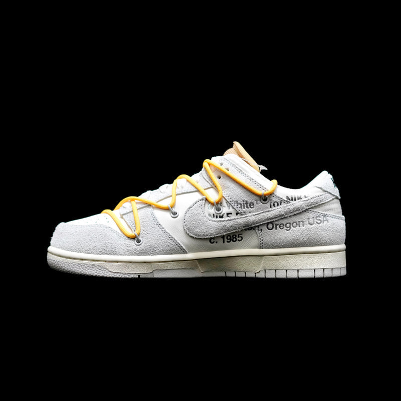 EI -OW x Dunk (NO.39) yellow shoelace brown buckle