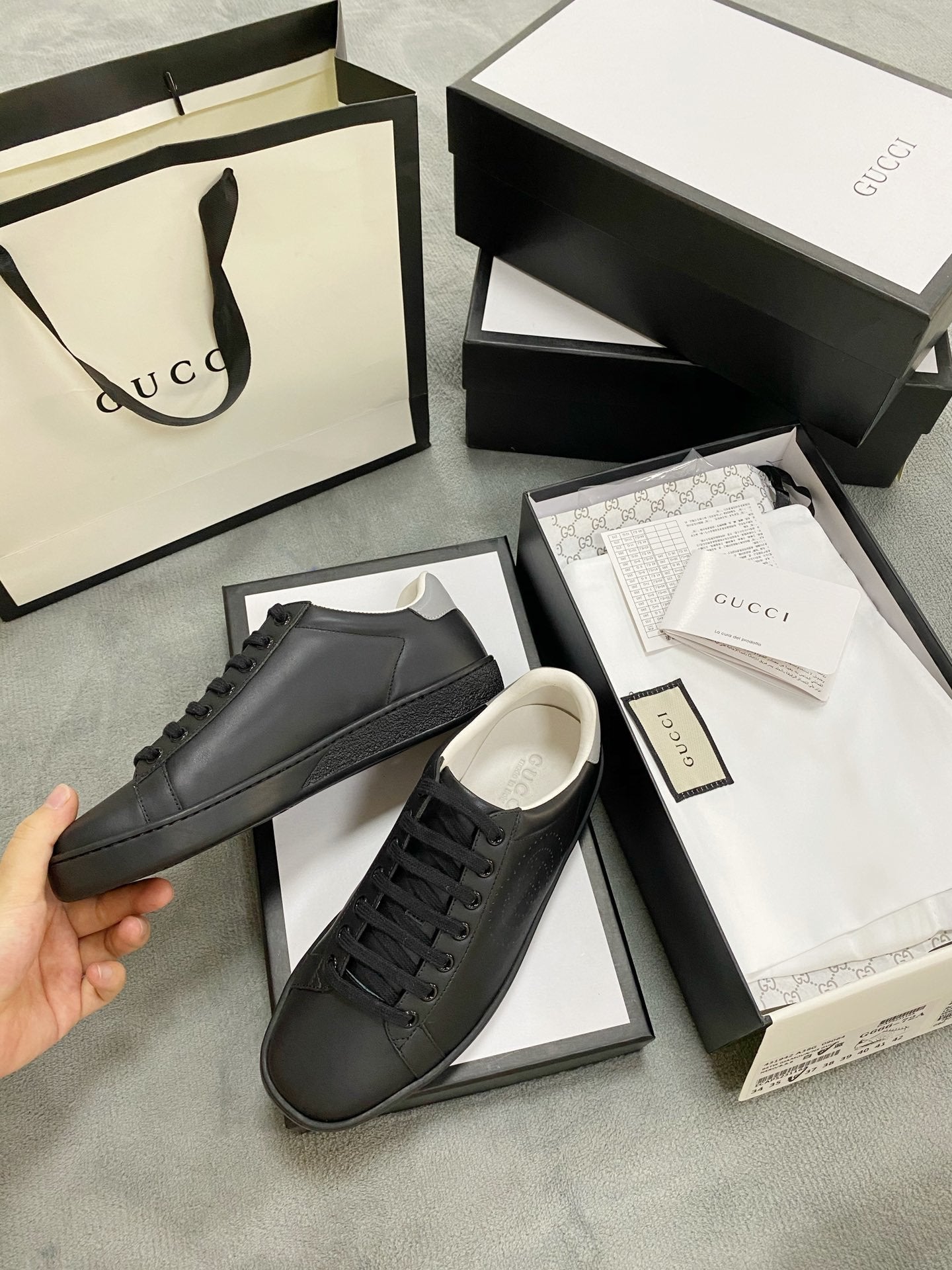 EI - GCI Ace Black   Sneaker 075