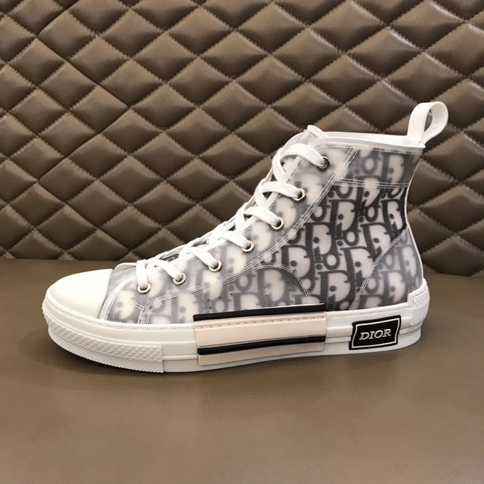 EI -DIR B23 Black and White HIGH-TOP SNEAKER