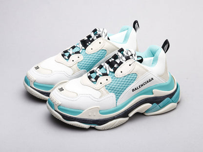 EI -Bla Triple S Tiffany Green Sneaker