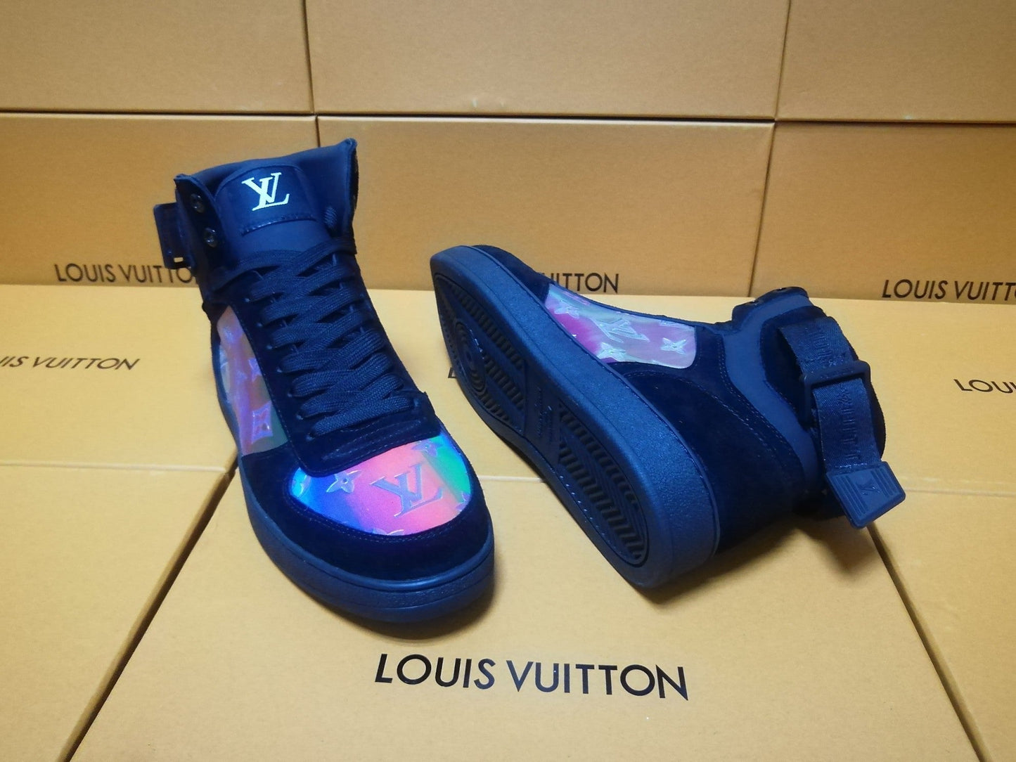 EI -Luv Rivoli Blue Sneaker