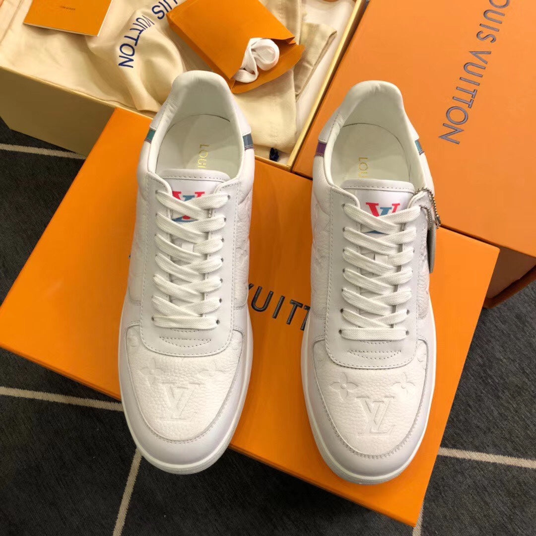 EI -LUV Casual Low White Sneaker