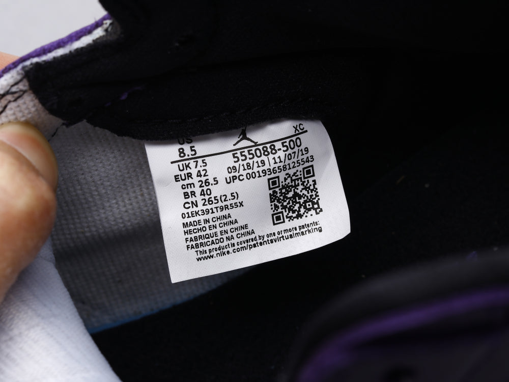 EI -AJ1 Zi Jia Ge new purple toe